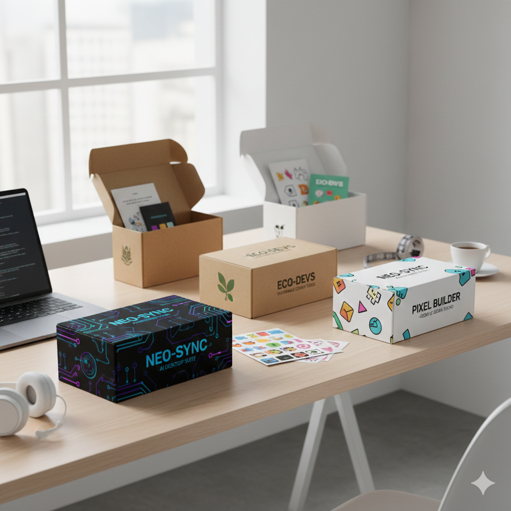 Custom Mailer Software Boxes