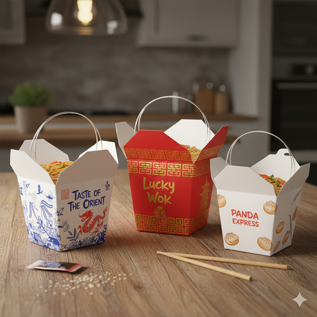 Custom Chinese Takeout Boxes