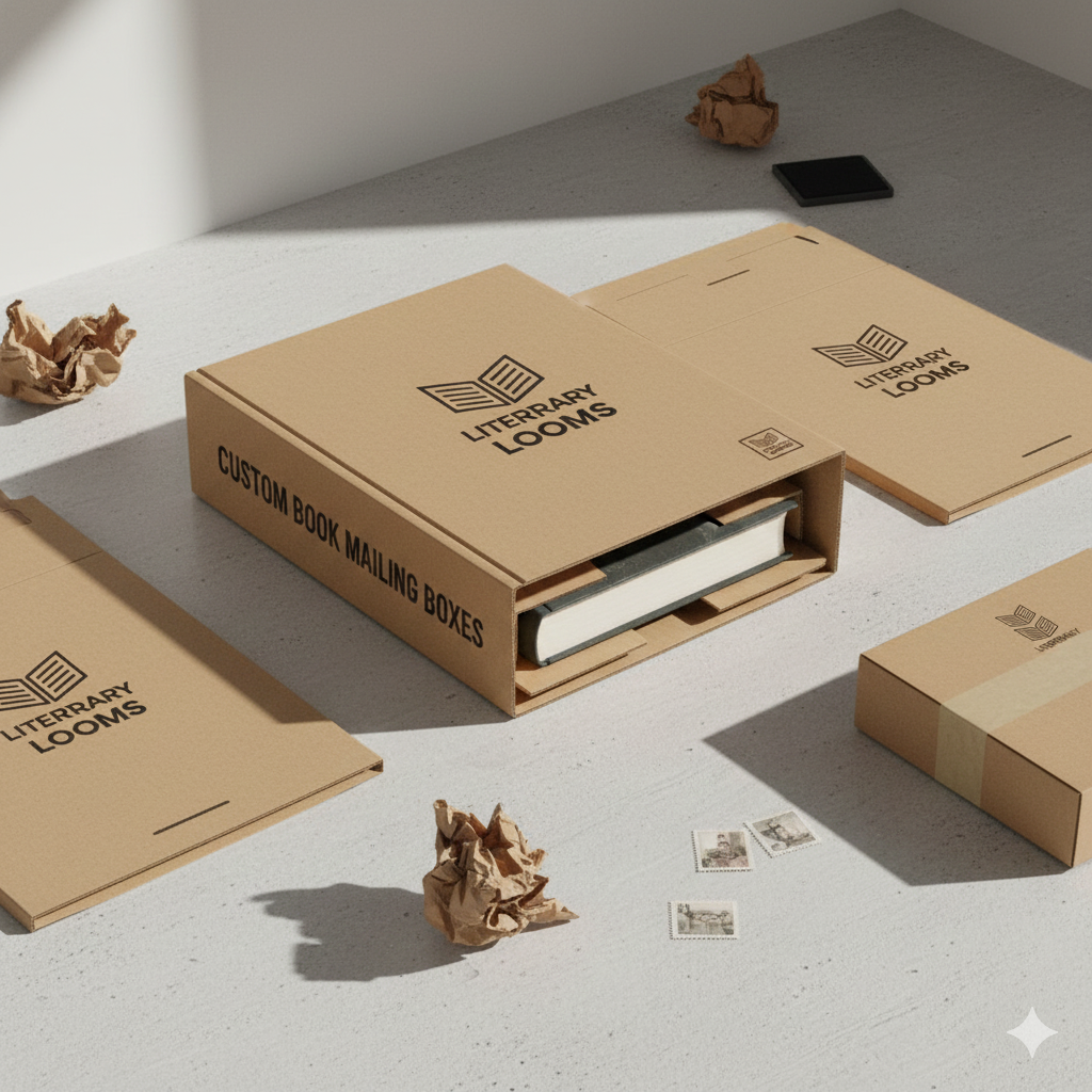Custom Book Mailing Boxes