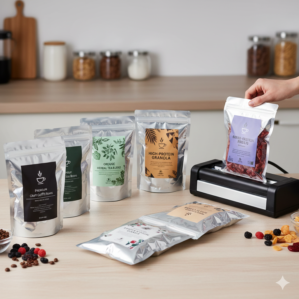 Custom Mylar Vacuum Seal Bags