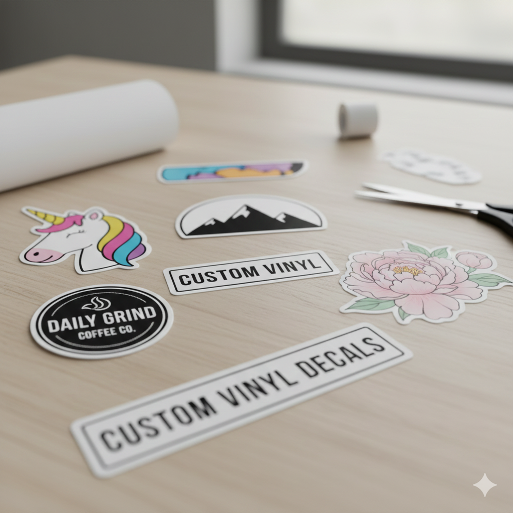 Custom Die Cut Stickers