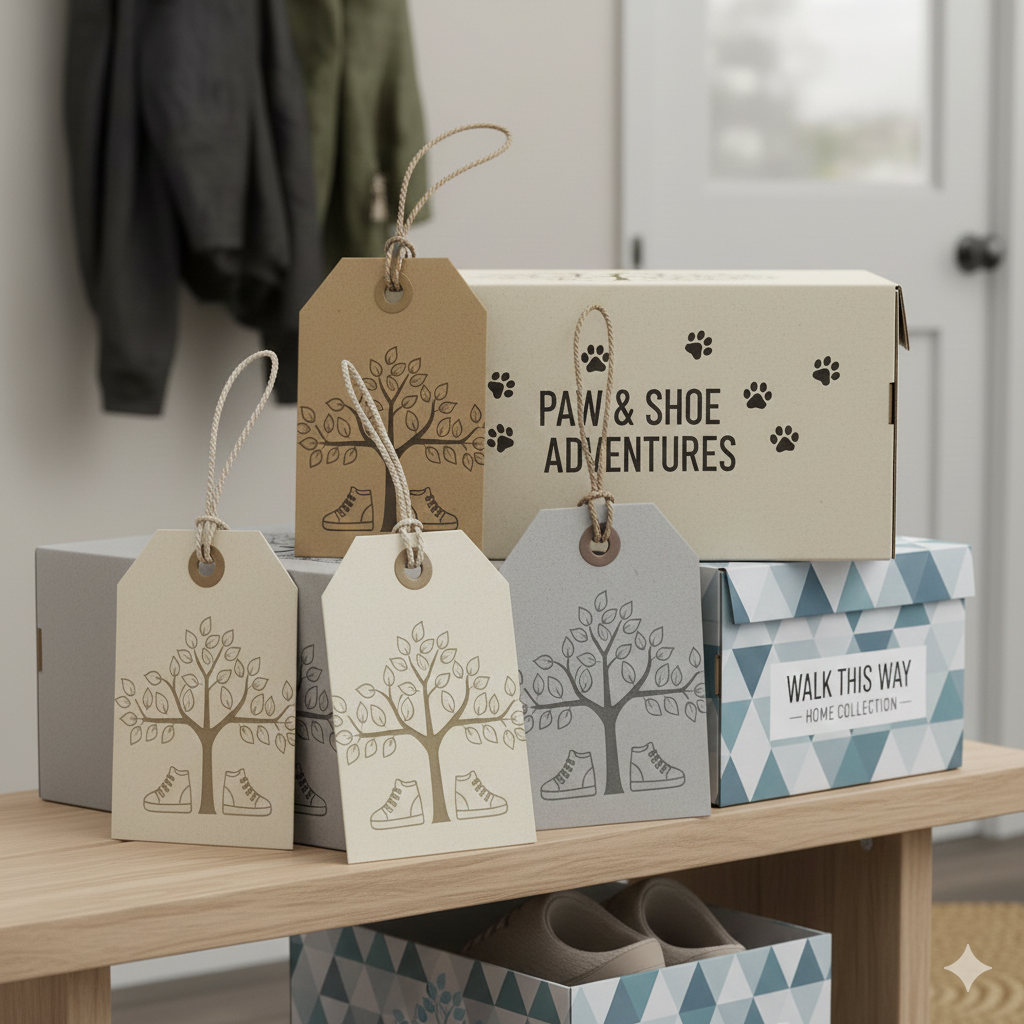 Custom Embossed Debossed Hangtags